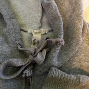 full tilt gray zip up